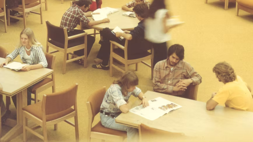Gellert Library, 1970s